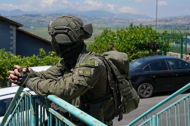 военнослужащий ЦАХАЛ на юге Ливана