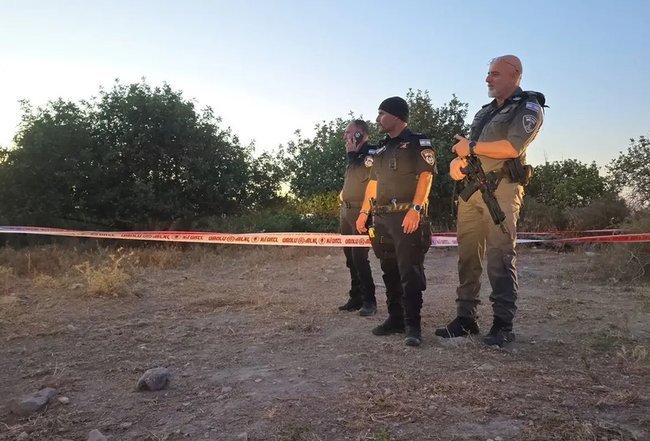 Полицейские на месте происшествия