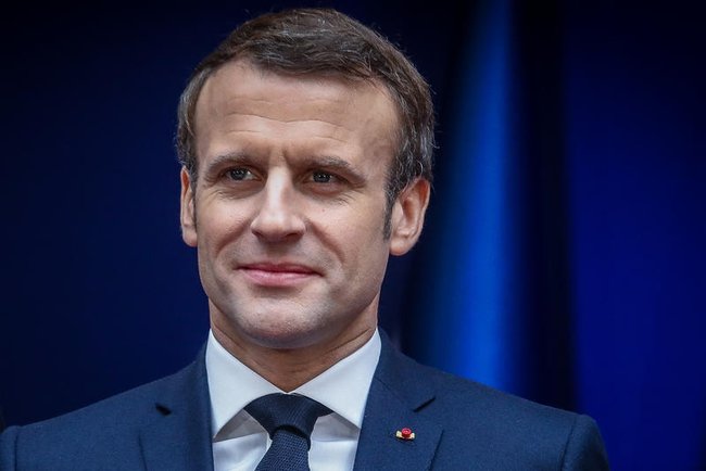 Президент Франции Эммануэль Макрон.