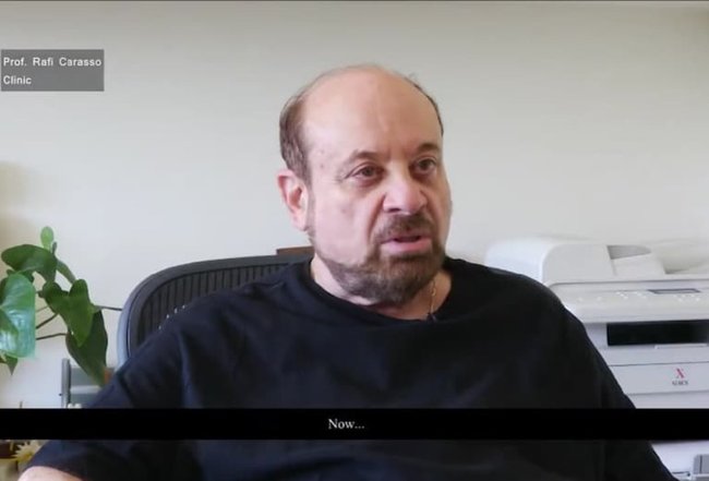Профессор Рафи Карассо.