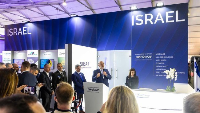 Израильский стенд на выставке ILA Berlin 2026
