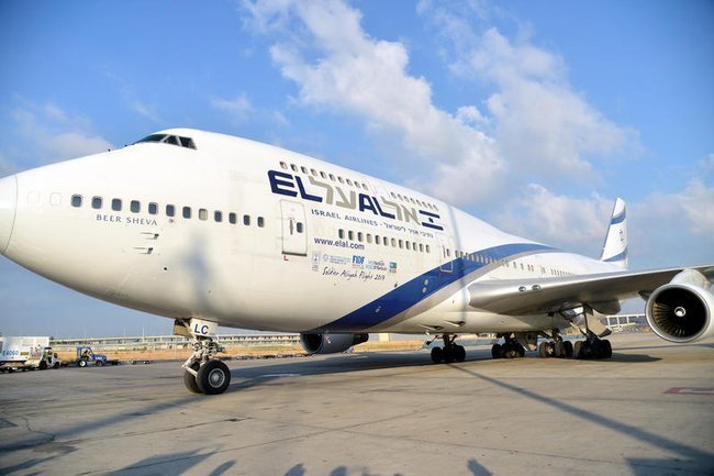 Самолет Boeing 747 компании El Al