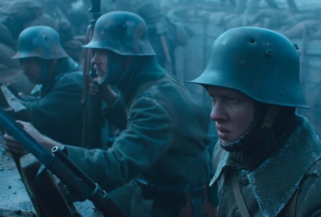 Кадр из фильма «На Западном фронте без перемен» (2022)