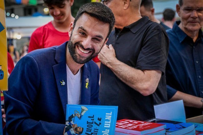Йосеф Хаддад на презентации его книги