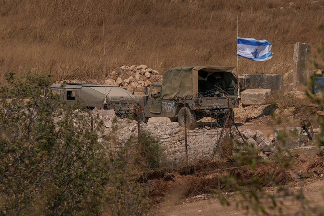 Израильская военная техника на юге Ливана