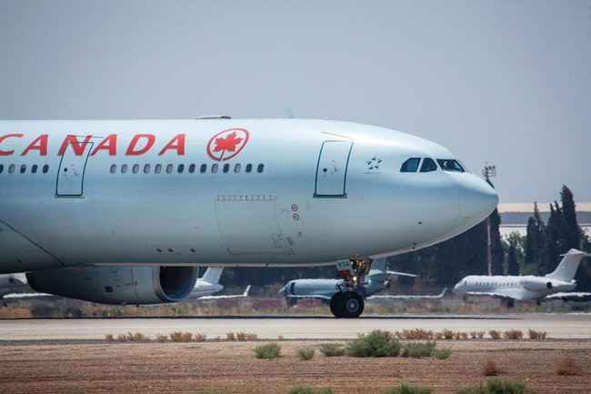 Самолет авиакомпании Air Canada