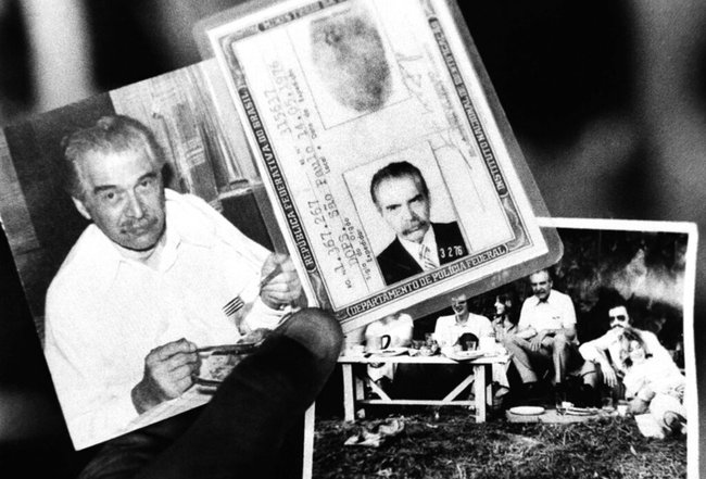 Фотографии, найденные в доме, где Йозеф Менгеле жил в Южной Америке.