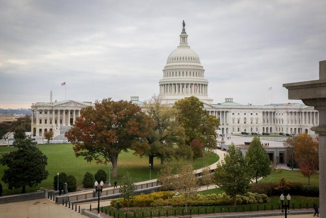 Капитолий США в Вашингтоне, где заседает Конгресс