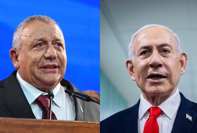 Гади Айзенкот и Биньямин Нетаниягу.