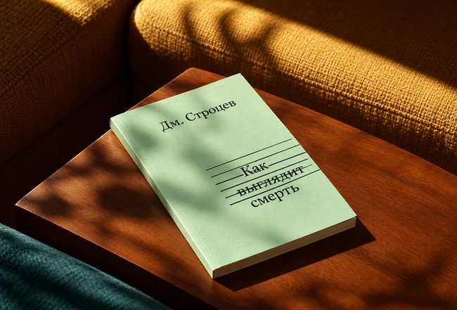 Книга Дмитрия Строцева «Как выглядит смерть»